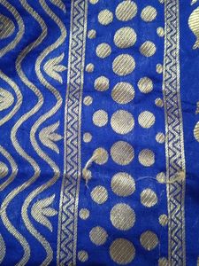Blue &amp; Green Saree