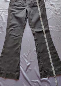 Bell Bottom Grey Pant