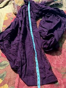 Elegant Purple Ethnic Bottoms