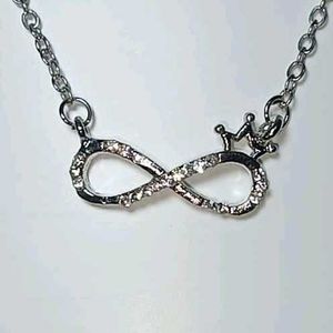 Infinity Crown Necklace