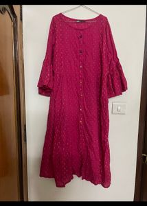 Tunic Dress With Bell Sleves
