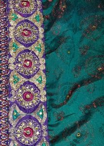 Heavy Border Ethnic saree