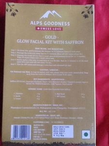 Alps Goodness Gold Facial Kit
