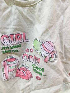 Baby Girl Tshirt Short Set