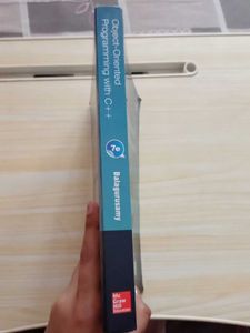 Oops With C++ By E. Balaguruswamy