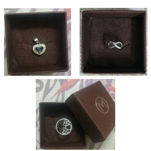 92.5 Silver Combo- 2 Rings + 1 Pendant