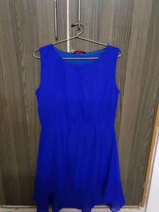 Blue Color One Piece Dress