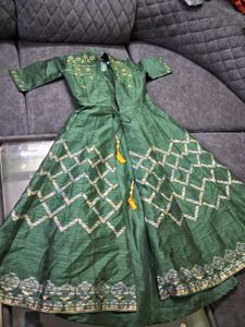 Elegant Green Kurta Suit For Kids