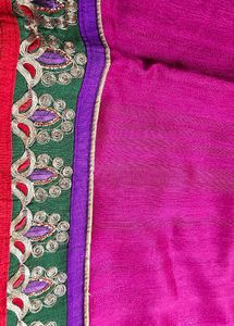 Elegant Pink Saree