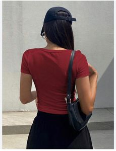 Ribbed Maroon Top