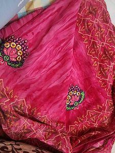 Pink Gorgeous Silk Saree