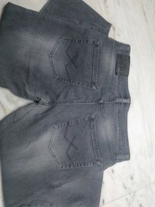 Gray Denim Jeans
