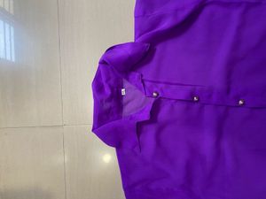 Purple shirt | used once only | like new