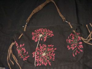 Vintage Floral Embroidery Bag