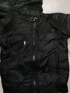 Stylish Black Padded Jackets