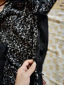 Chic Black &amp; Silver Dress