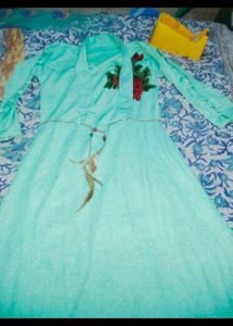 Women Dress Long Gown Patch Work