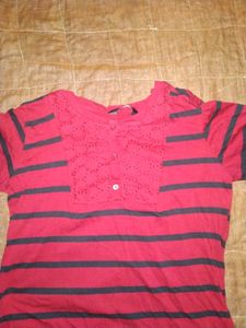 Striped Long Sleeve Top