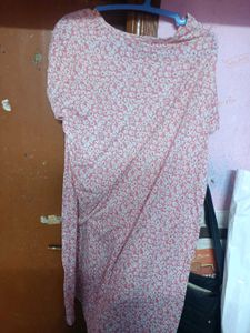 Floral Print T-Shirt Dress