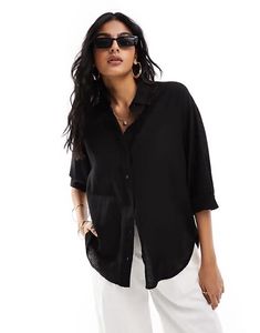 Stradivarius Linen Shirt