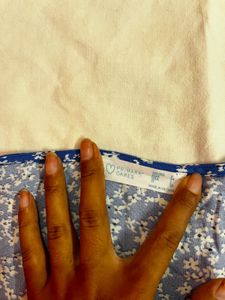PRIMARK Blue Floral Short Sleeves