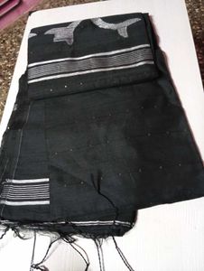 New Single Cotton Silk Saree Without Blouse