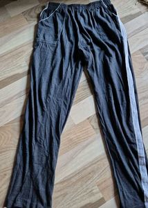 Men's Grey Casual Pants