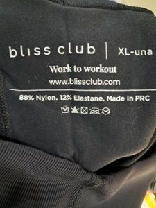 Blissclub Solid Black Pants - Straight Fit