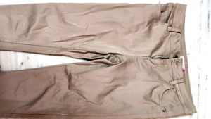 Woman Denim Jeans ,Khaki Colour, Size 28, Length35