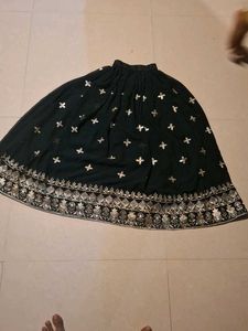 Embroidered Black Dress