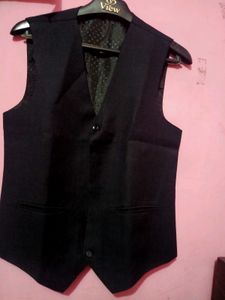 Classic Black Waistcoat