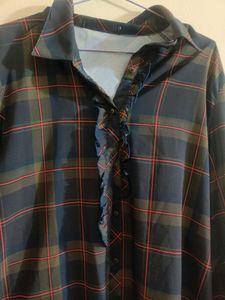 Plad Shirt Size:S-M