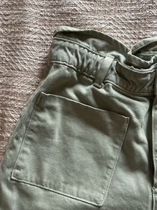 Paperbag Denim Shorts for ZARA
