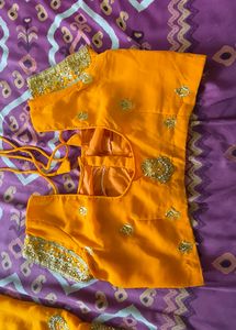 Heavy Yellow Saree