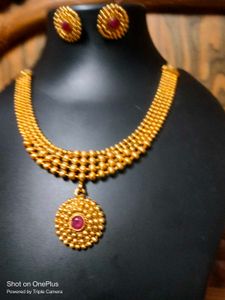 Necklace And Earrings