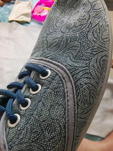 Women Blue Denim Casual Shoes