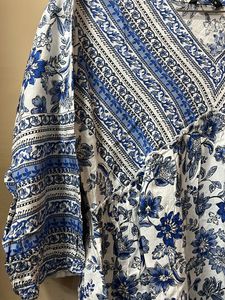 Blue Flared Dress