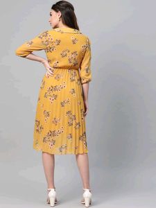 Mustard Colour Dress