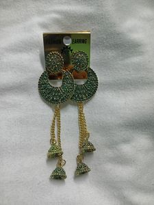 Beautiful Golden Jhumki Earing For Womans N