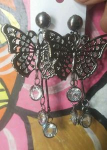 Butterfly Drop Earrings