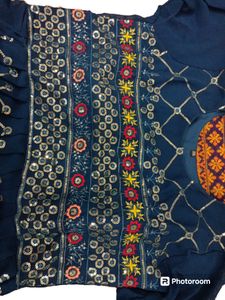 Nevy Blue Colour Gown