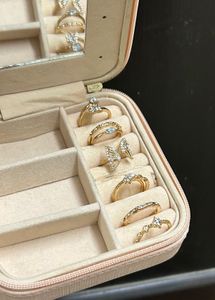 Gold Tone Ring Set