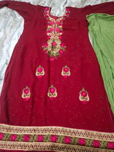 Elegant Embroidered Kurta Set