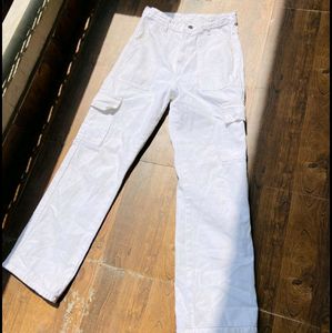 White Cargo Jeans 😍✔️💗 Quality Top Notch