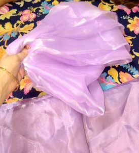Viral Glossy Lavender Fabric💜