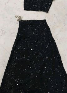 Black 🖤 Designer Lehanga