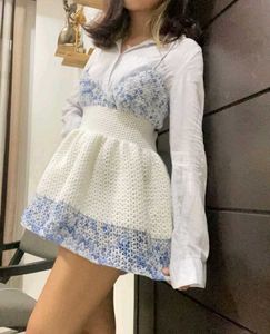Crochet Mini Dress