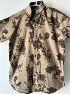 Floral Print Half Sleeve Shirt XL