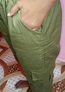 Olive Green Cargo Pants