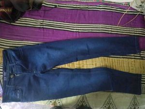 Dark Blue Denim Jeans